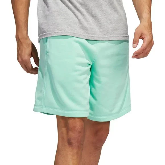 NWT adidas Men's Solid French Terry Shorts - Picture 3 of 5